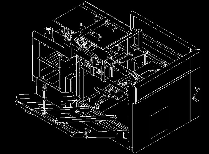 全自動(dòng)開箱機(jī)圖紙（1）