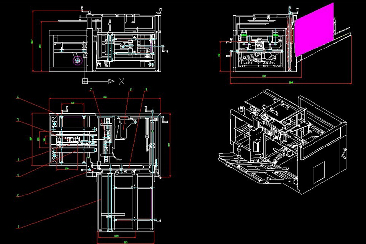 全自動(dòng)開箱機(jī)圖紙（2）
